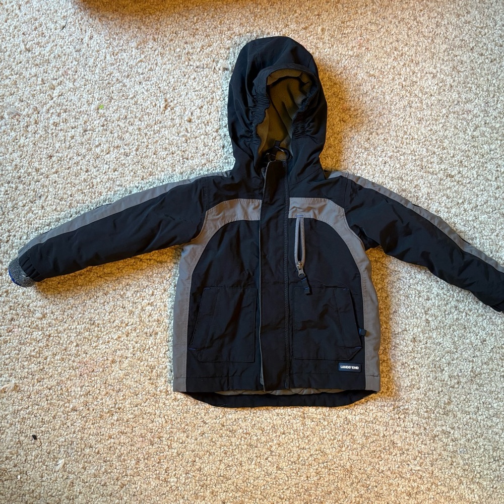Lands’ End Toddler Boys Winter Jacket – Size 2T